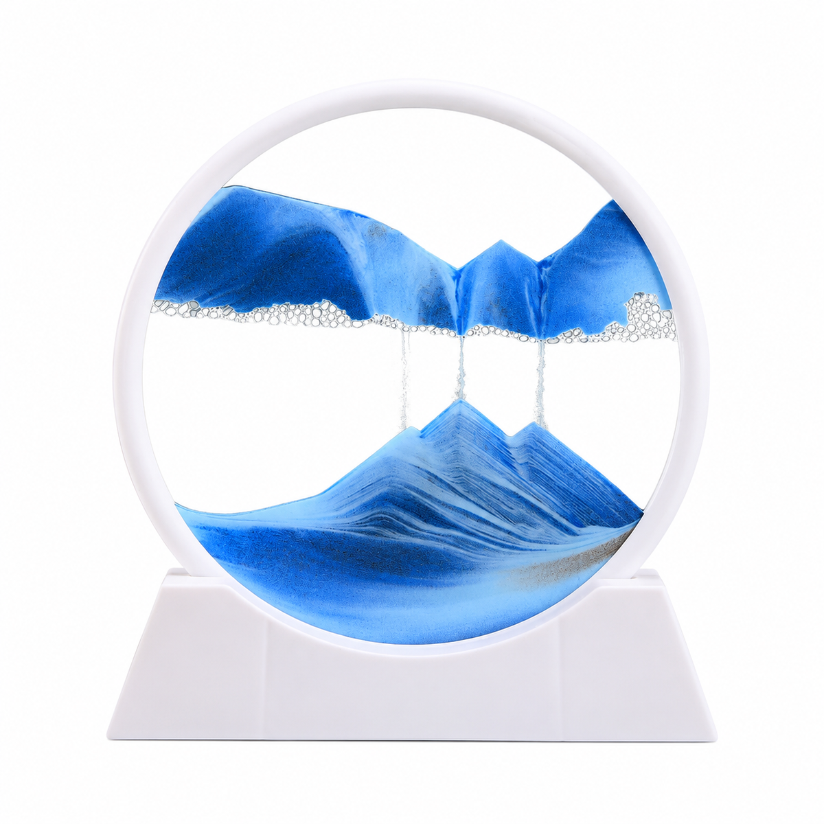 3D Moving Sandscape Glass Art Picture Home Decor