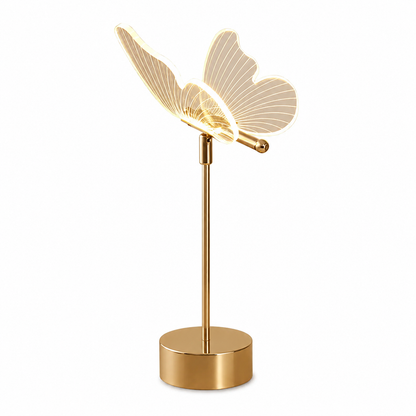 Butterfly LED Table Lamp Acrylic 3 Color Dimmable USB